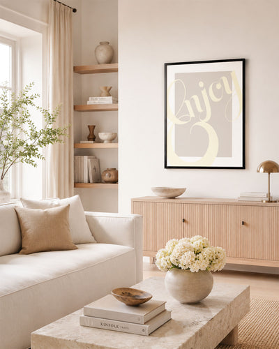 poster Typography con testi e citazioni, decorazione casa ideale per ambienti moderni 