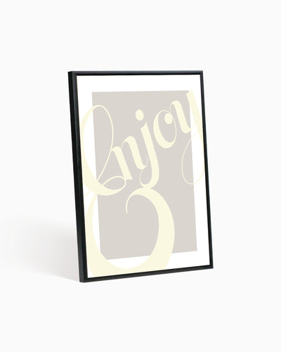 poster Typography con testi e citazioni, decorazione casa ideale per ambienti moderni 