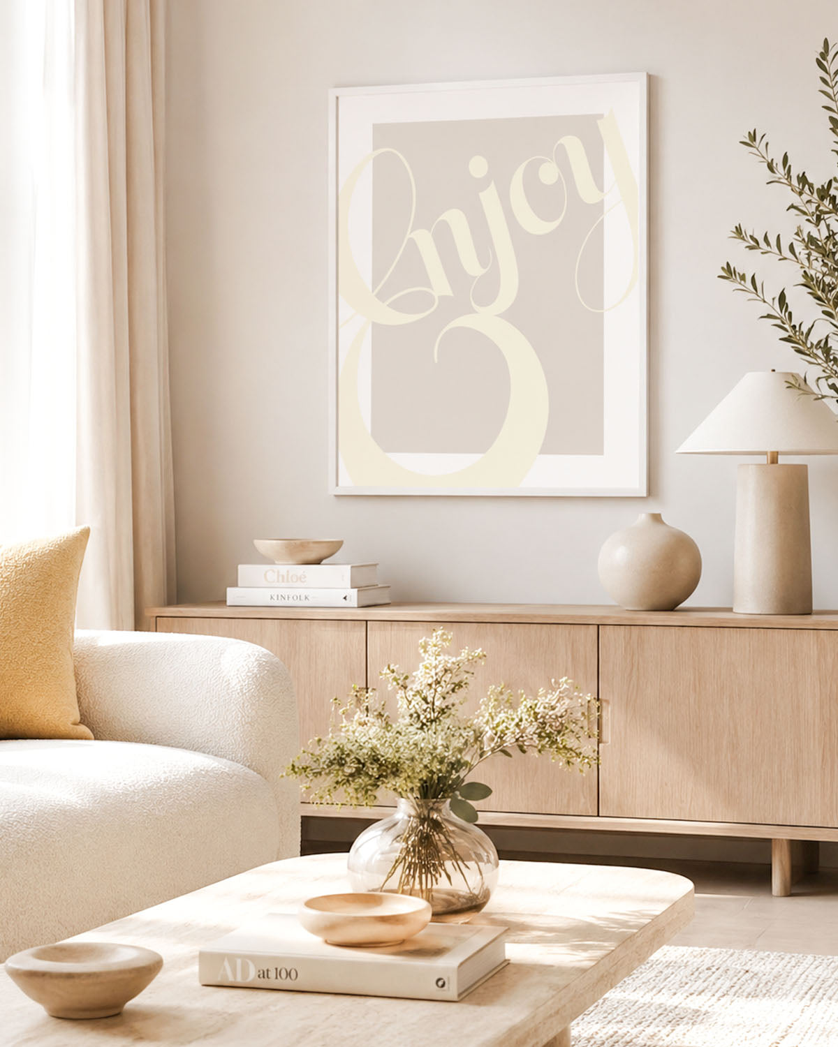 poster Typography con testi e citazioni, decorazione casa ideale per ambienti moderni 