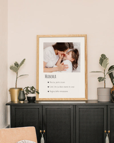 Poster Dedicato a mamma