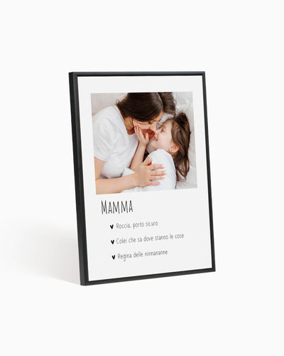 Poster Dedicato a mamma