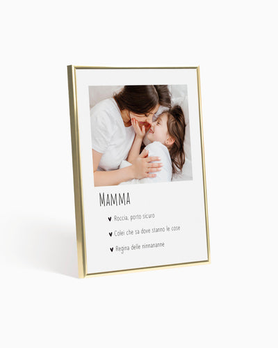 Poster Dedicato a mamma