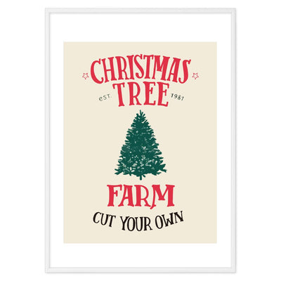 Poster Natalizio Christmas Tree