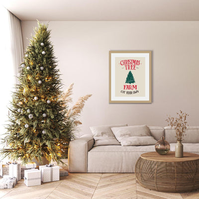 Poster Natalizio Christmas Tree