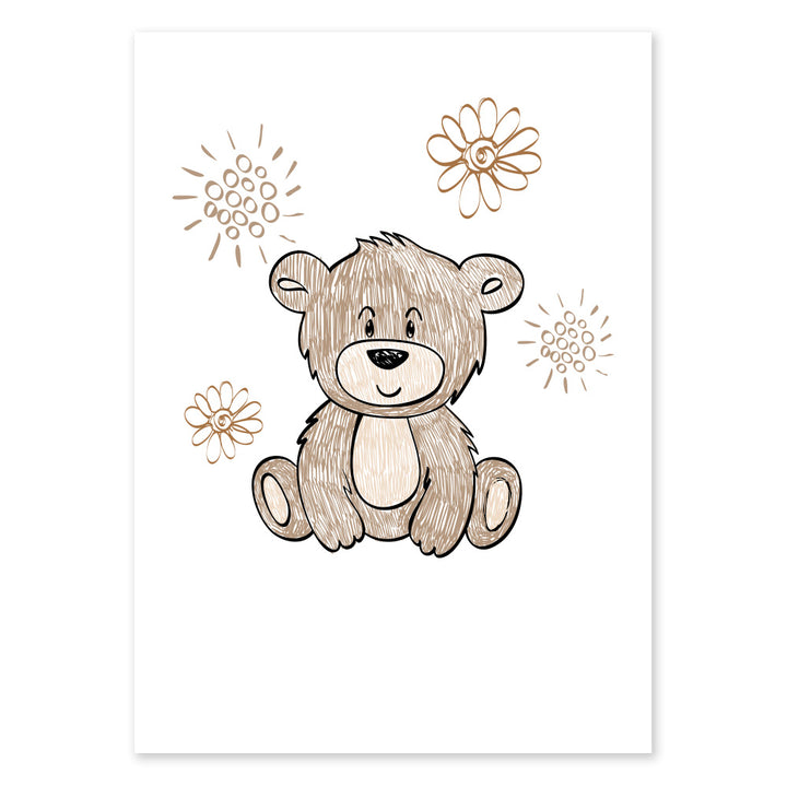 Poster Personalizzato Kids Bear