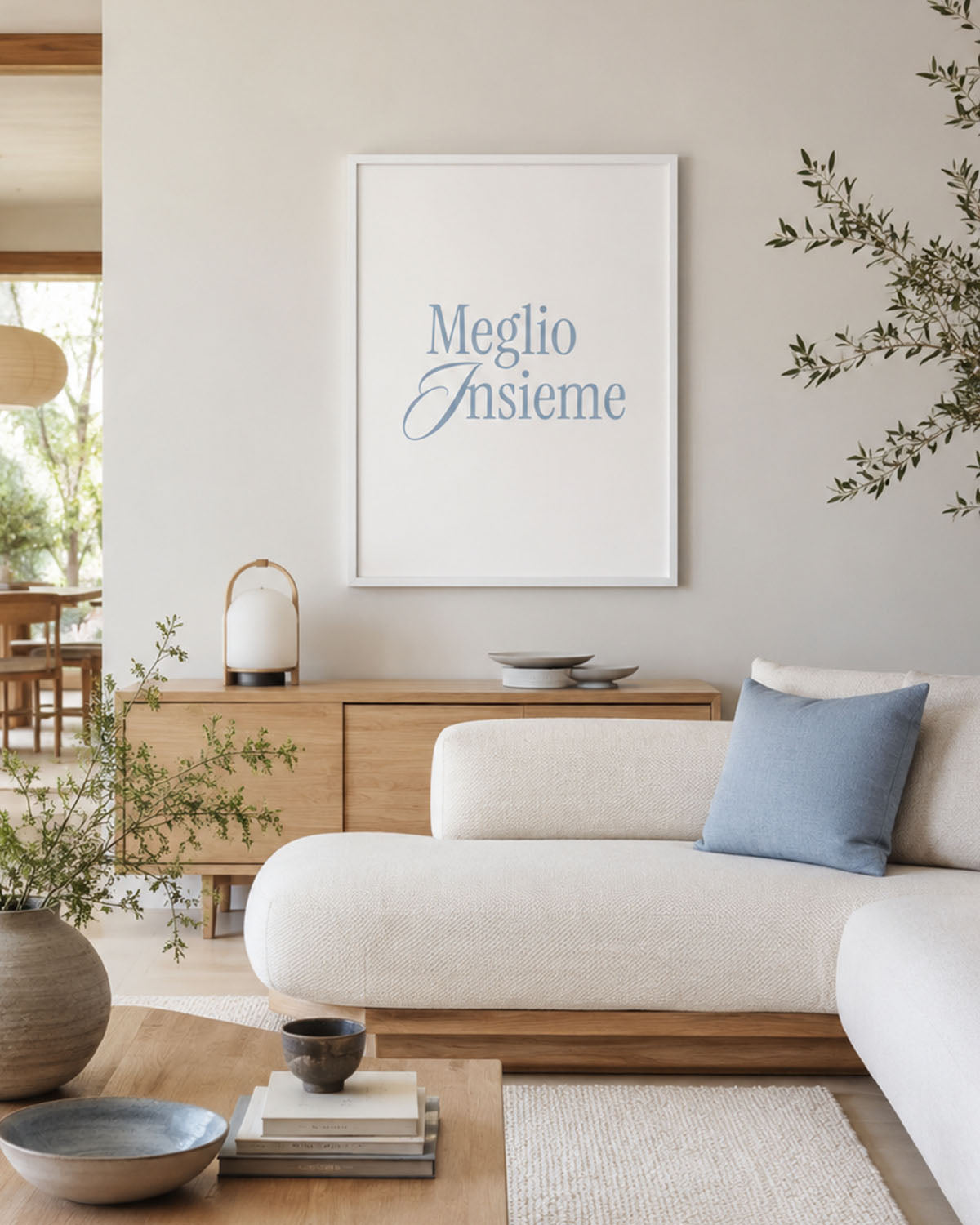 poster Typography con testi e citazioni, decorazione casa ideale per ambienti moderni 