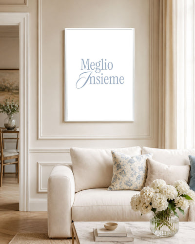 poster Typography con testi e citazioni, decorazione casa ideale per ambienti moderni 