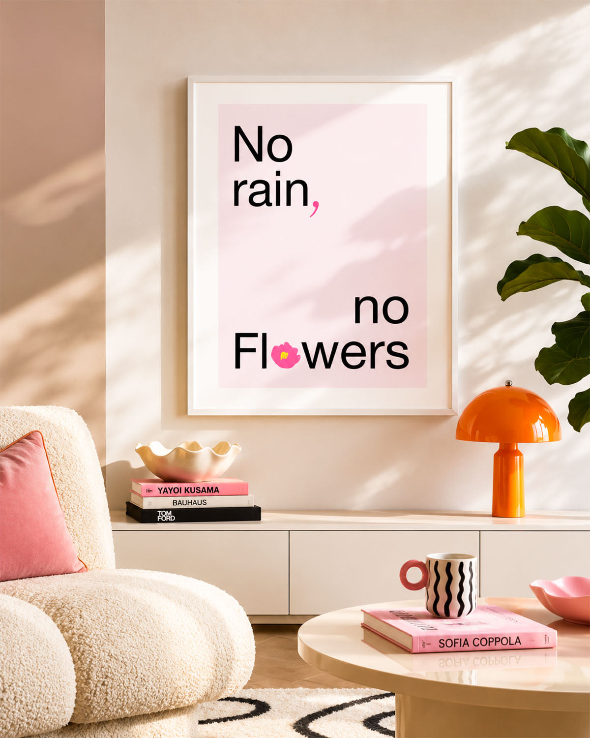 poster Typography con testi e citazioni, decorazione casa ideale per ambienti moderni 