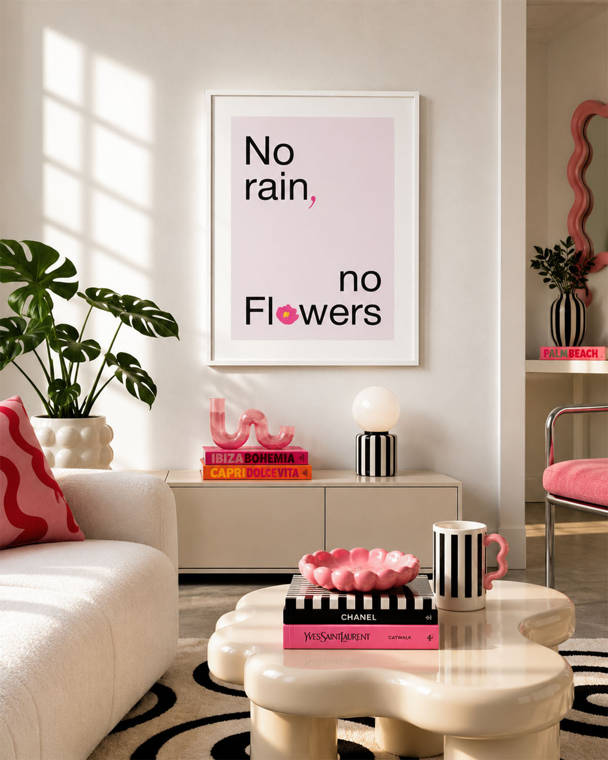 poster Typography con testi e citazioni, decorazione casa ideale per ambienti moderni 