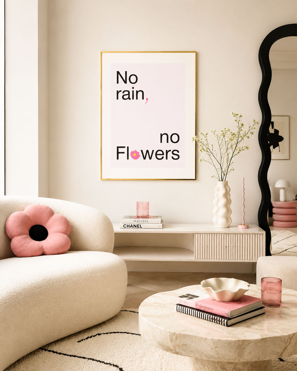 poster Typography con testi e citazioni, decorazione casa ideale per ambienti moderni 