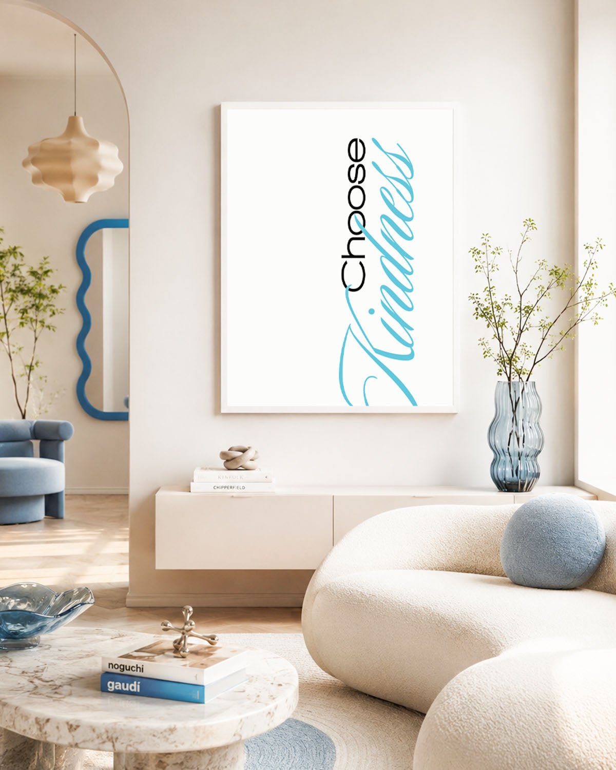 poster Typography con testi e citazioni, decorazione casa ideale per ambienti moderni 
