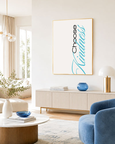 poster Typography con testi e citazioni, decorazione casa ideale per ambienti moderni 