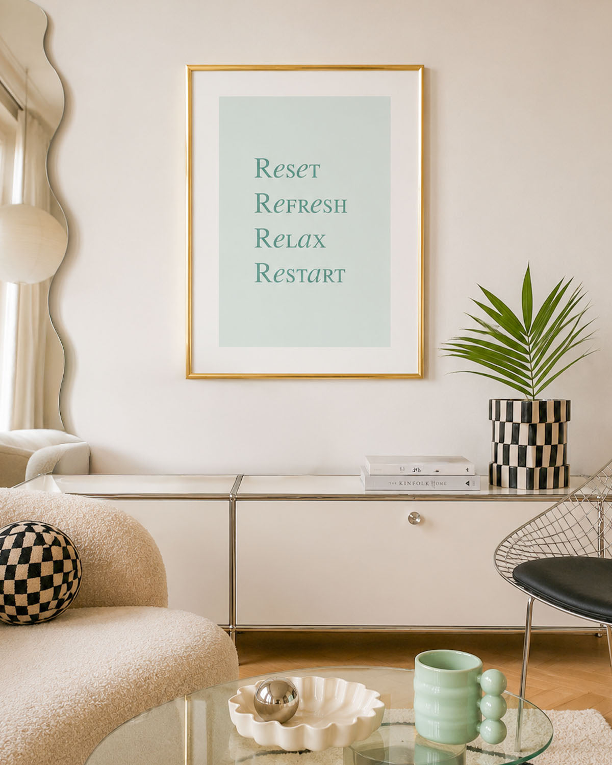 poster Typography con testi e citazioni, decorazione casa ideale per ambienti moderni 