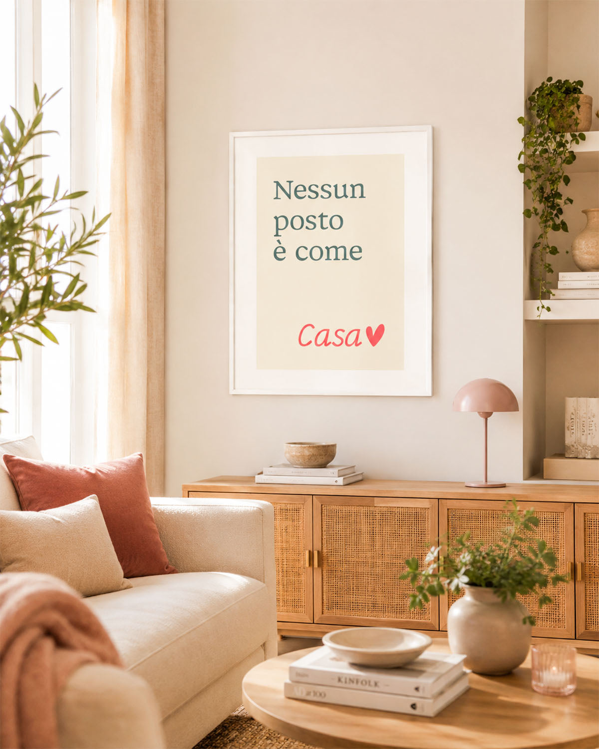 poster Typography con testi e citazioni, decorazione casa ideale per ambienti moderni 