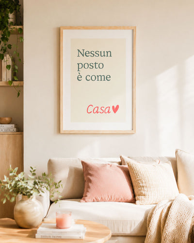 poster Typography con testi e citazioni, decorazione casa ideale per ambienti moderni 