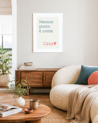 poster Typography con testi e citazioni, decorazione casa ideale per ambienti moderni 