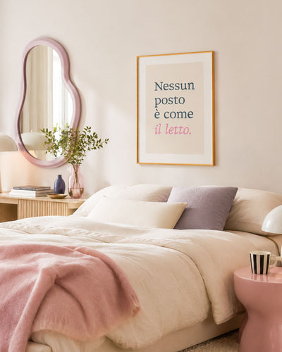 poster Typography con testi e citazioni, decorazione casa ideale per ambienti moderni 