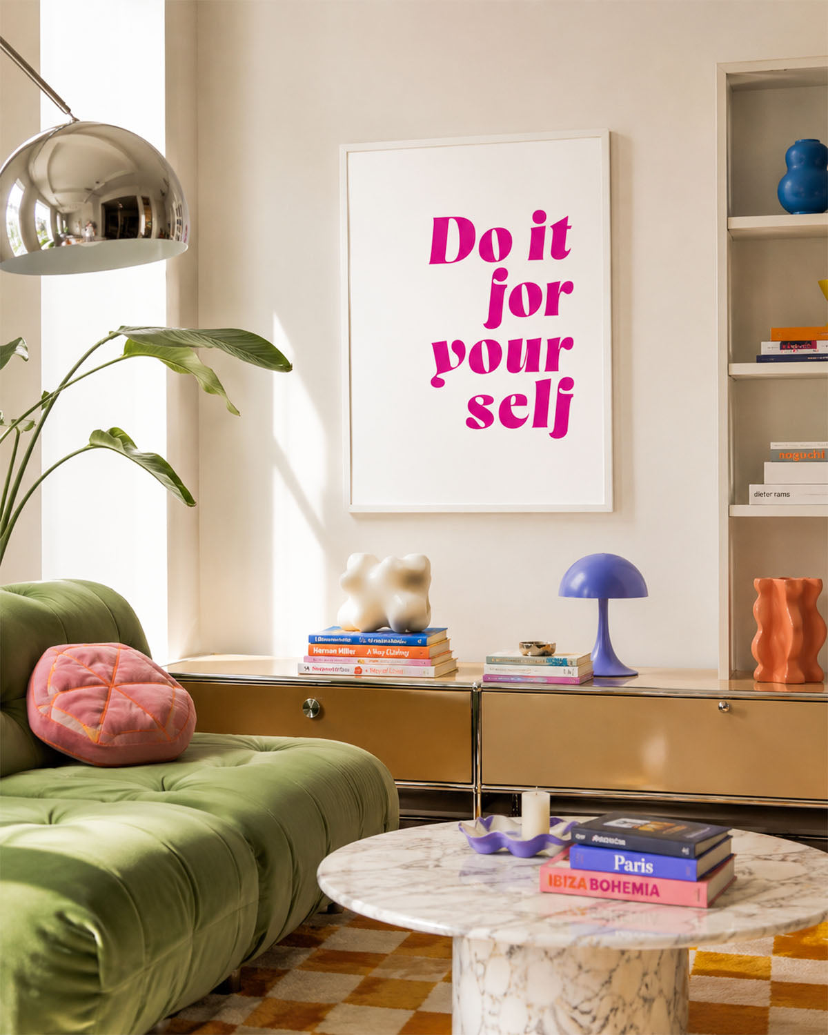 poster Typography con testi e citazioni, decorazione casa ideale per ambienti moderni 