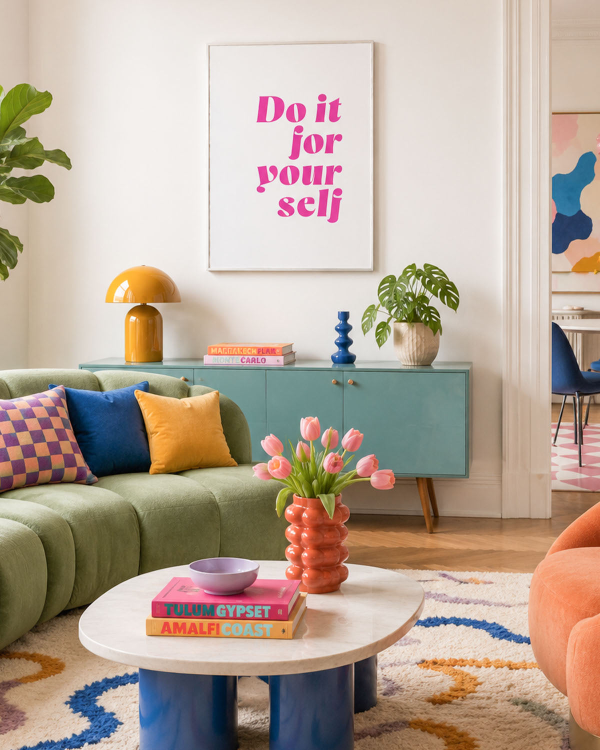 poster Typography con testi e citazioni, decorazione casa ideale per ambienti moderni 