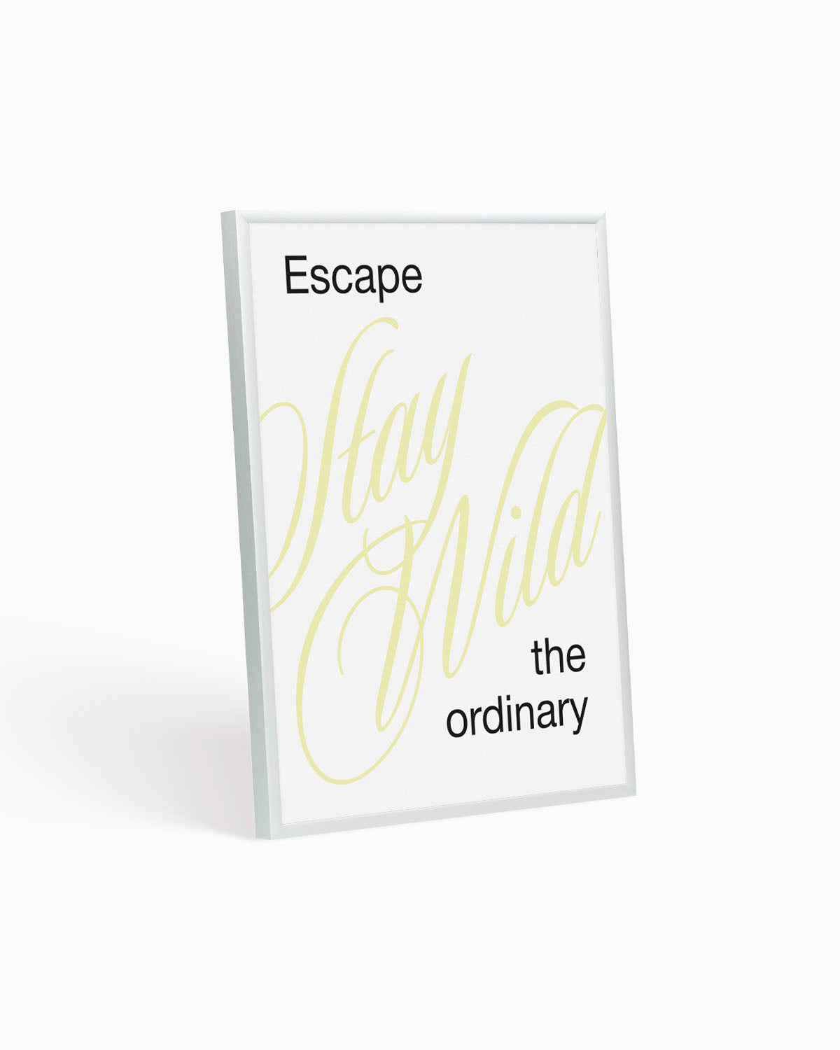 poster Typography con testi e citazioni, decorazione casa ideale per ambienti moderni 