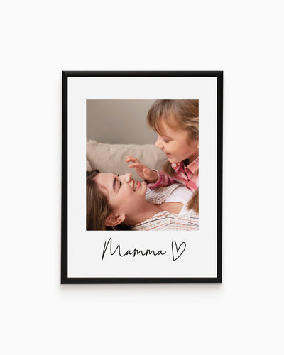 Poster Personalizzato Foto Mamma