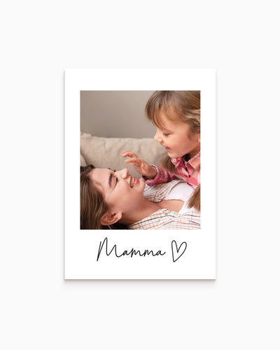 Poster Personalizzato Foto Mamma