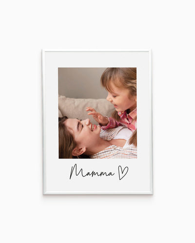 Poster Personalizzato Foto Mamma