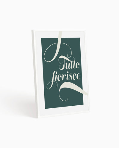 poster Typography con testi e citazioni, decorazione casa ideale per ambienti moderni 