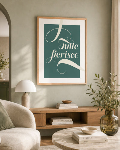 poster Typography con testi e citazioni, decorazione casa ideale per ambienti moderni 