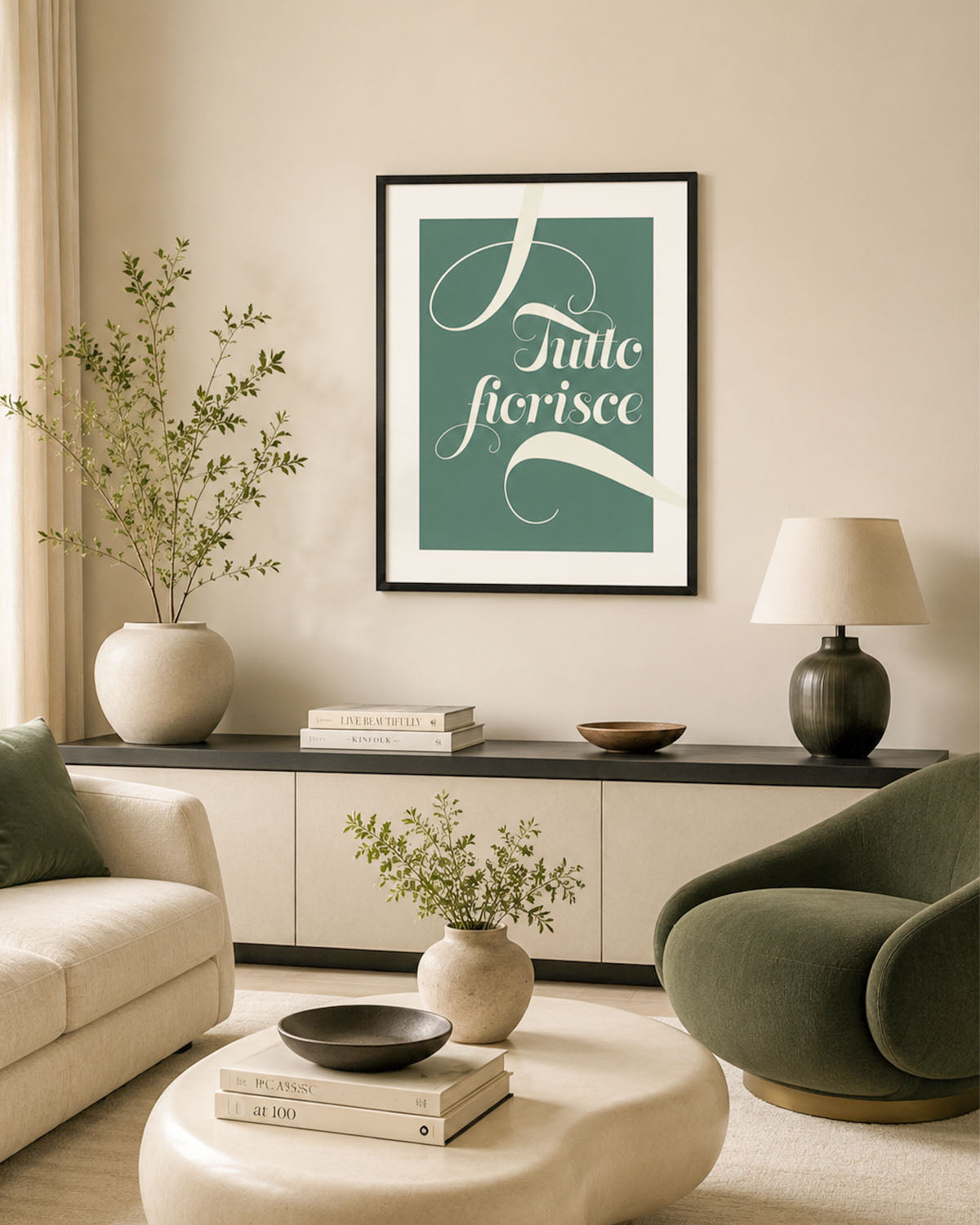 poster Typography con testi e citazioni, decorazione casa ideale per ambienti moderni 
