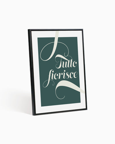 poster Typography con testi e citazioni, decorazione casa ideale per ambienti moderni 