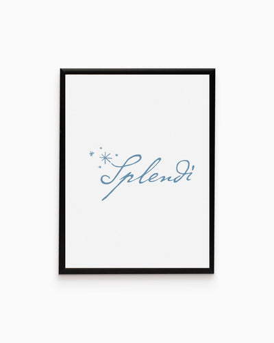 Poster Splendi