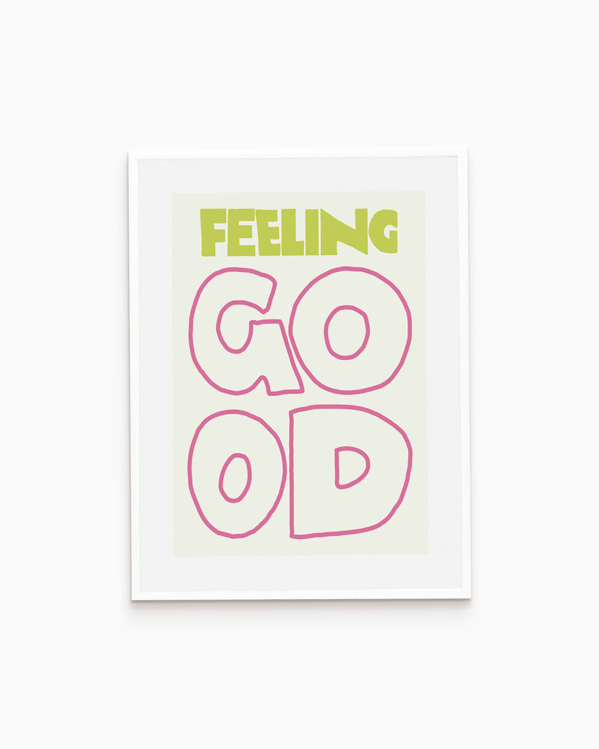 Poster Feeling good