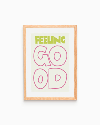 Poster Feeling good