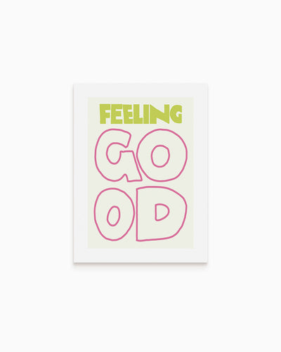 Poster Feeling good
