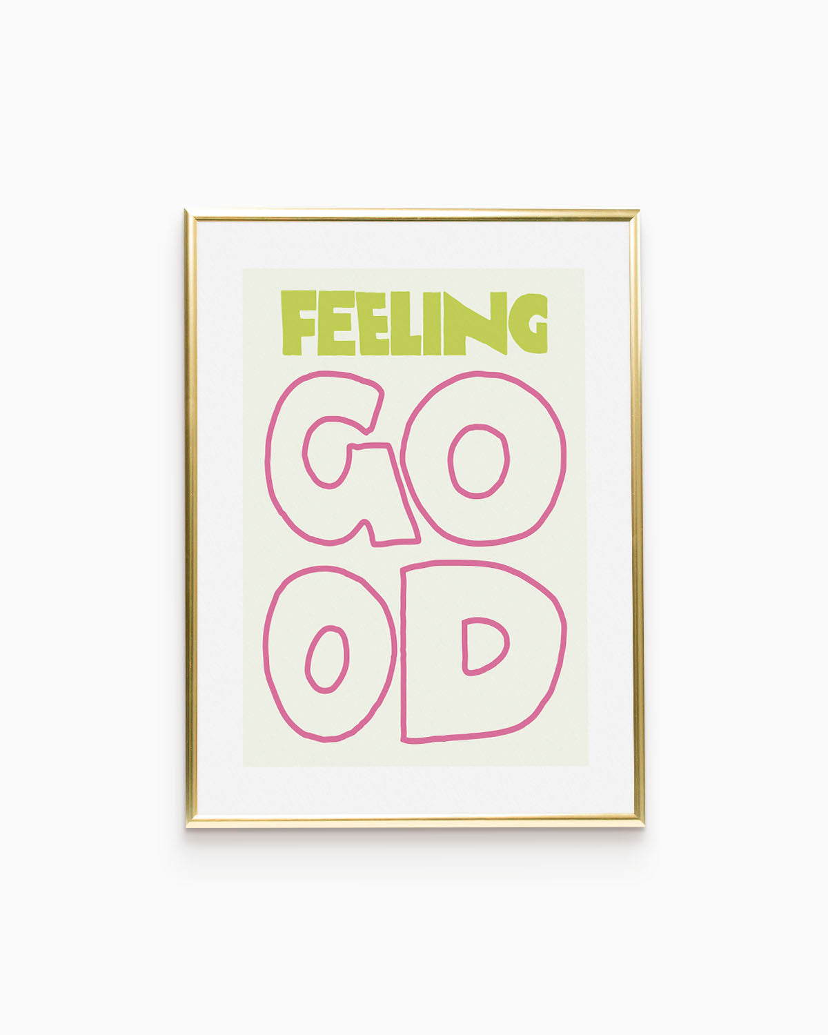 Poster Feeling good