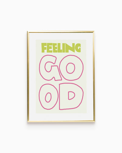 Poster Feeling good
