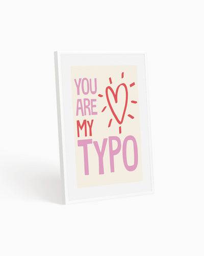 Poster You are my typo