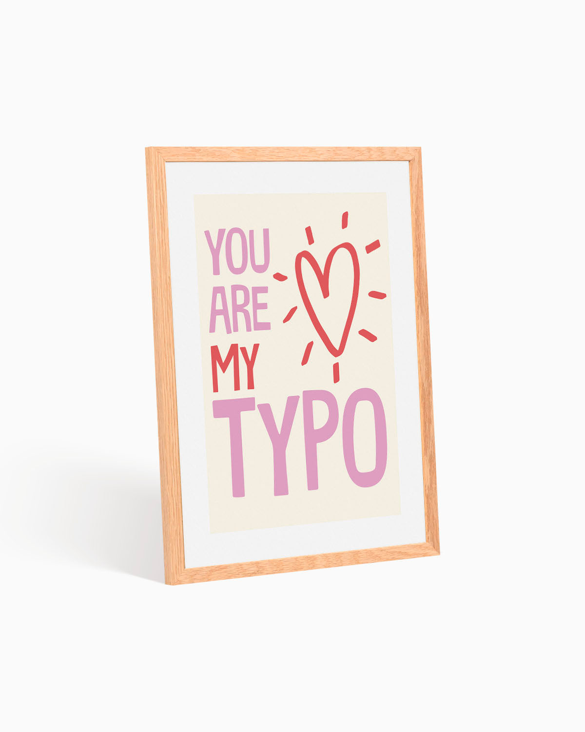 Poster You are my typo