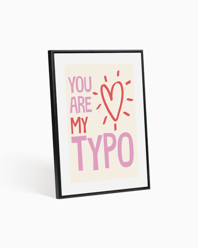 Poster You are my typo