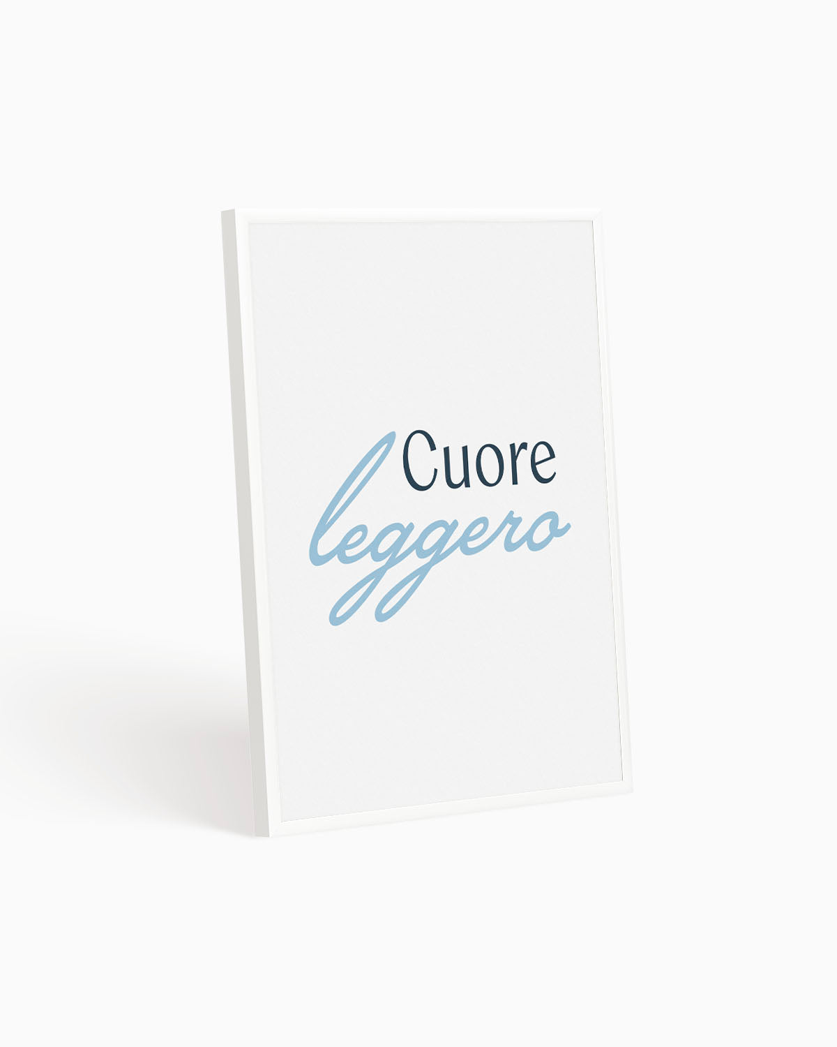 Poster Cuore leggero