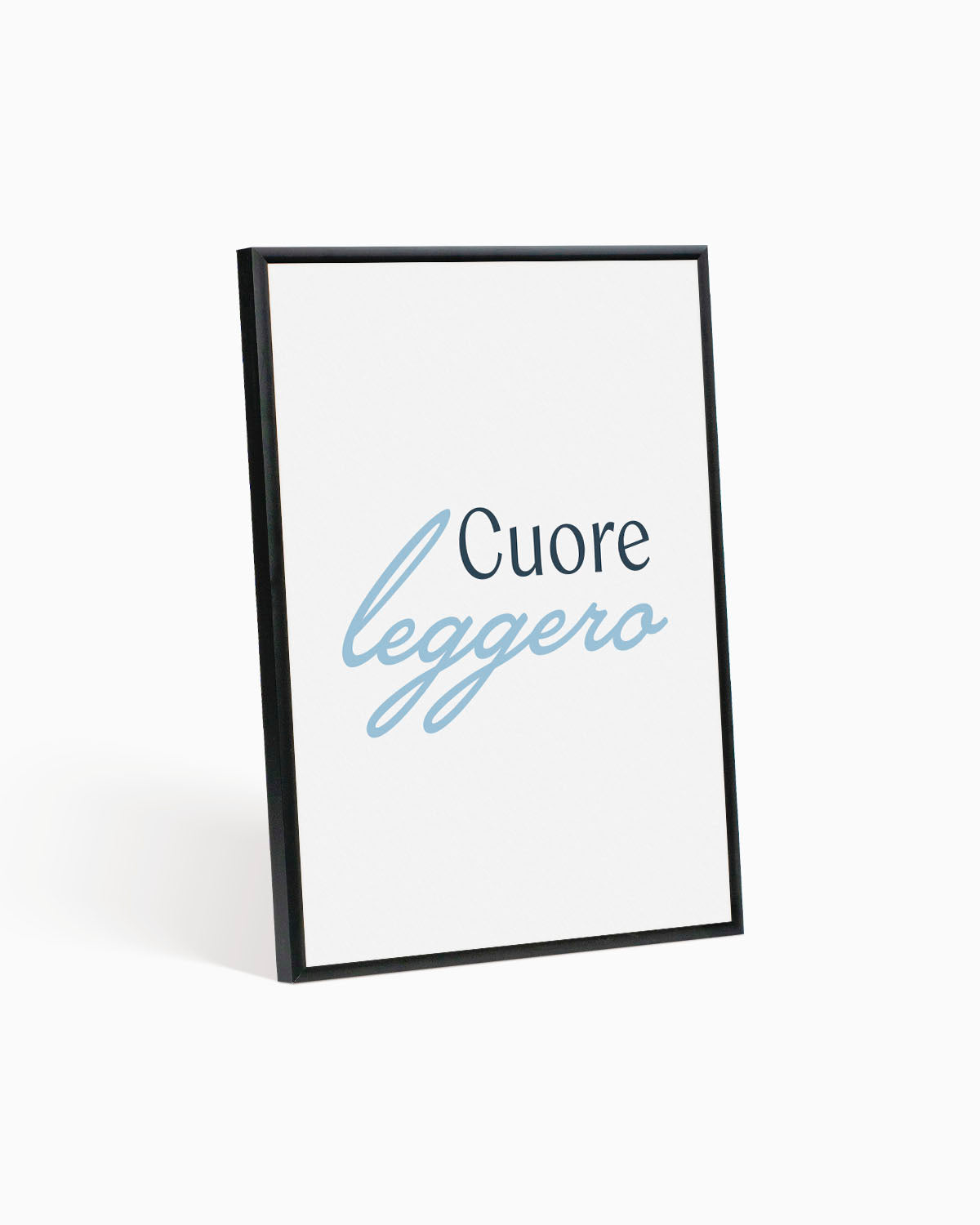 Poster Cuore leggero