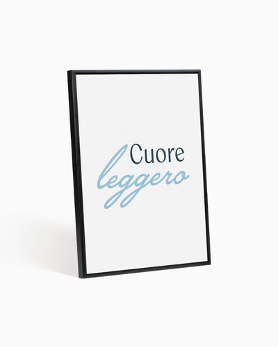 Poster Cuore leggero