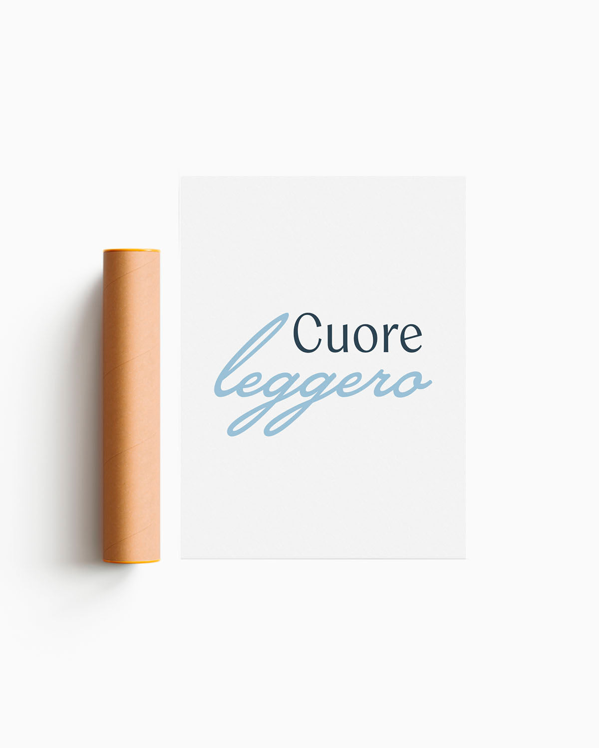 Poster Cuore leggero