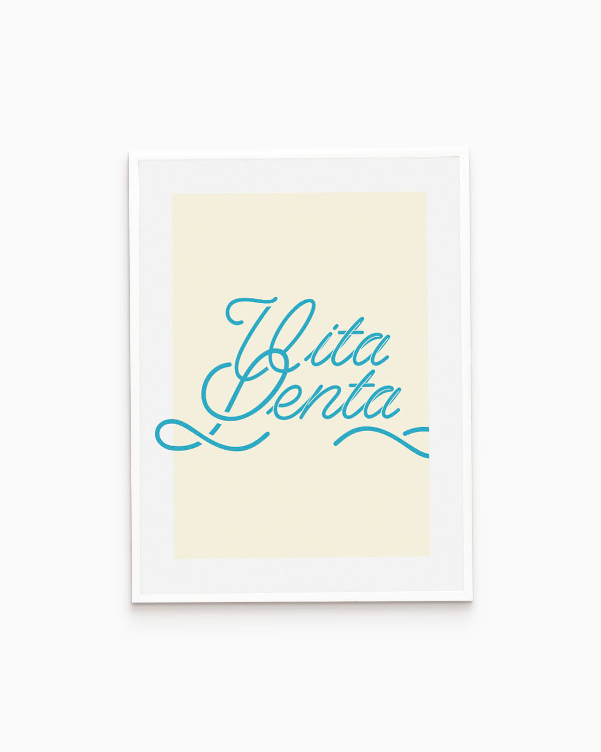 Poster Vita lenta