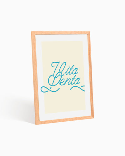 Poster Vita lenta