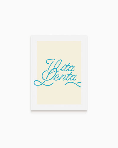Poster Vita lenta