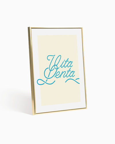 Poster Vita lenta