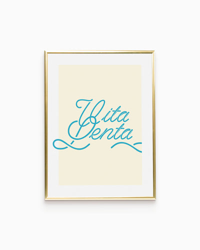 Poster Vita lenta