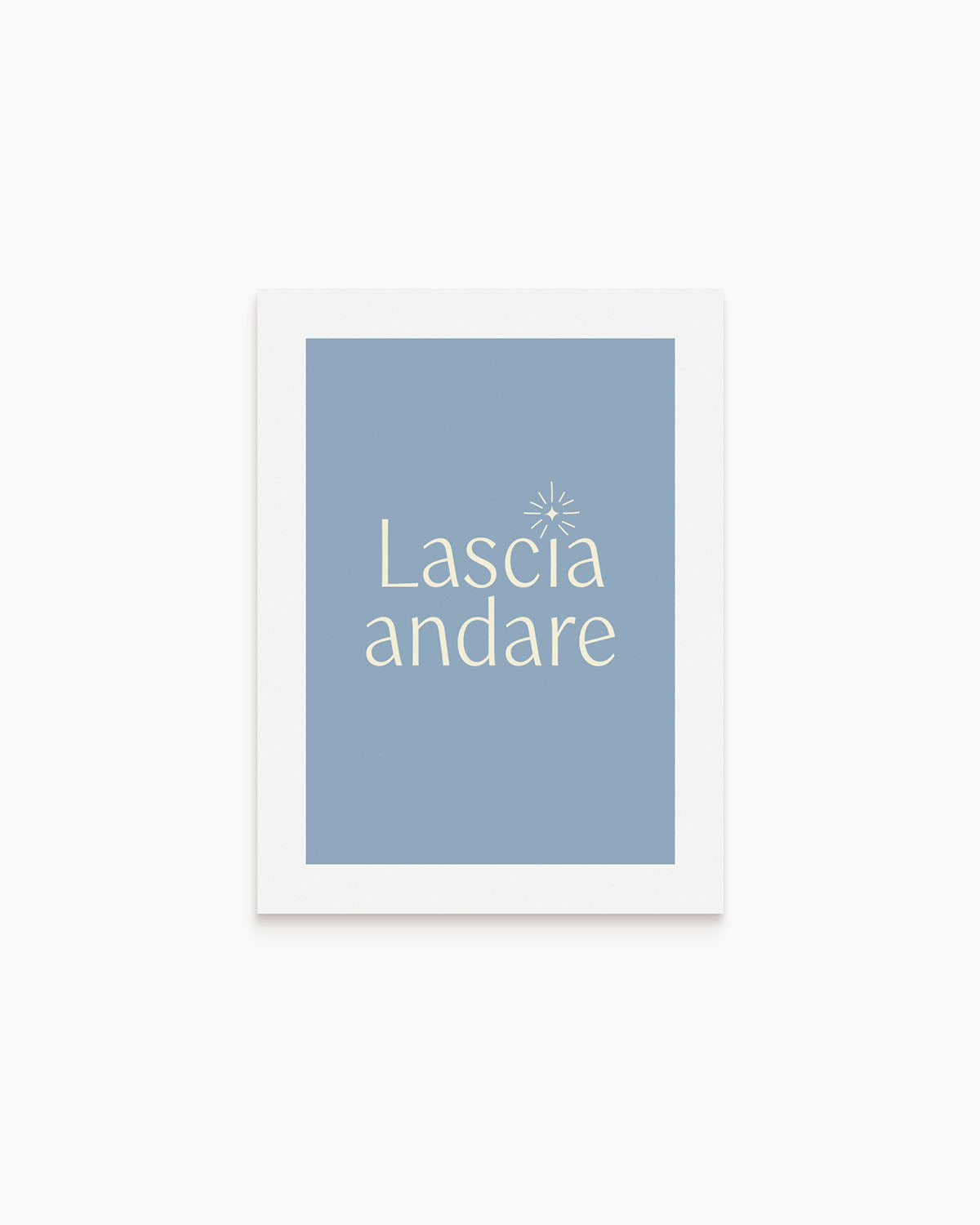 Poster lascia andare